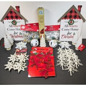 Lot of 31 Christmas Decorations Ornaments